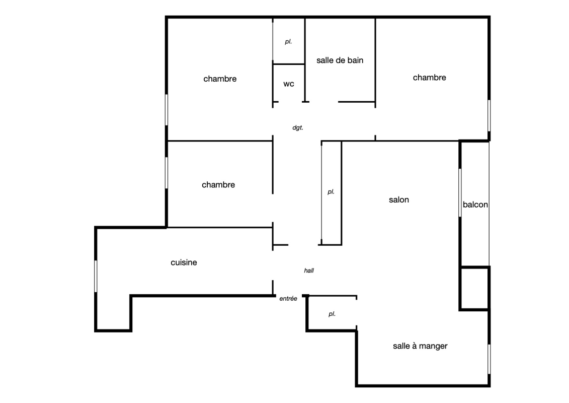 Achat Marseille 7 - Appartement - 4 pièces