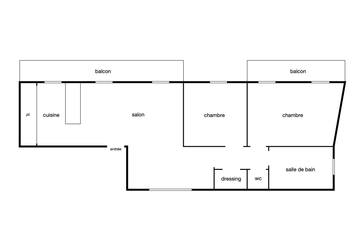 Achat Marseille 7 - Appartement - 3 pièces