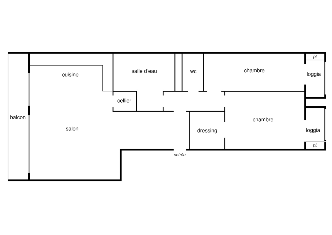 Achat Marseille 6 - Appartement - 3 pièces