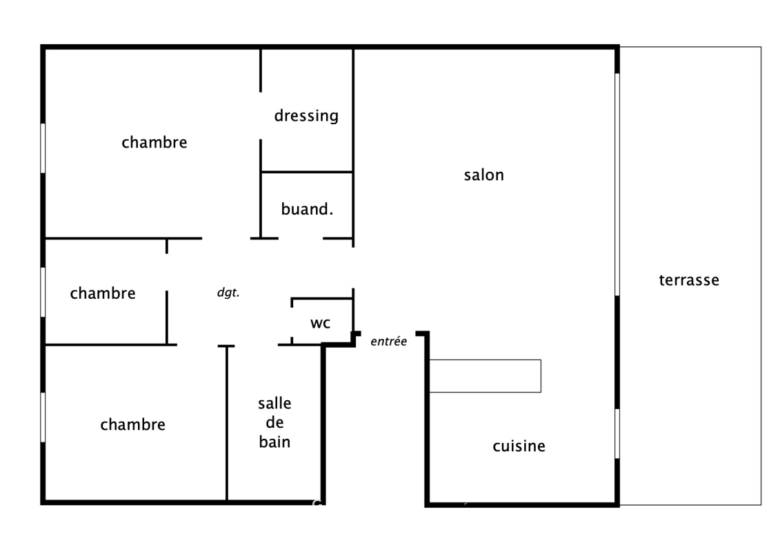 Achat Marseille 7 - Appartement - 4 pièces