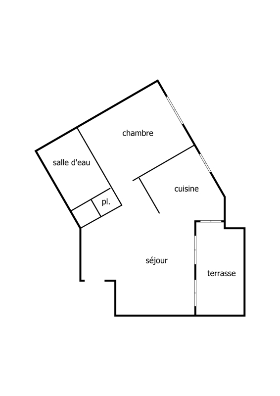 Achat Châteauneuf-le-Rouge - Appartement - 2 pièces