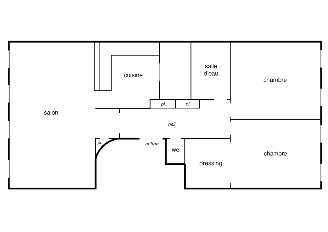 Achat Marseille 6 - Appartement - 3 pièces